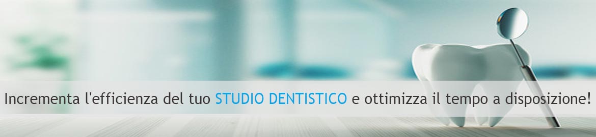Applicativi gestionali per Dentisti e Studi Odontoiatrici che hanno la necessità di avere sempre a portata di mano tutti dati dei propri pazienti e del proprio studio.